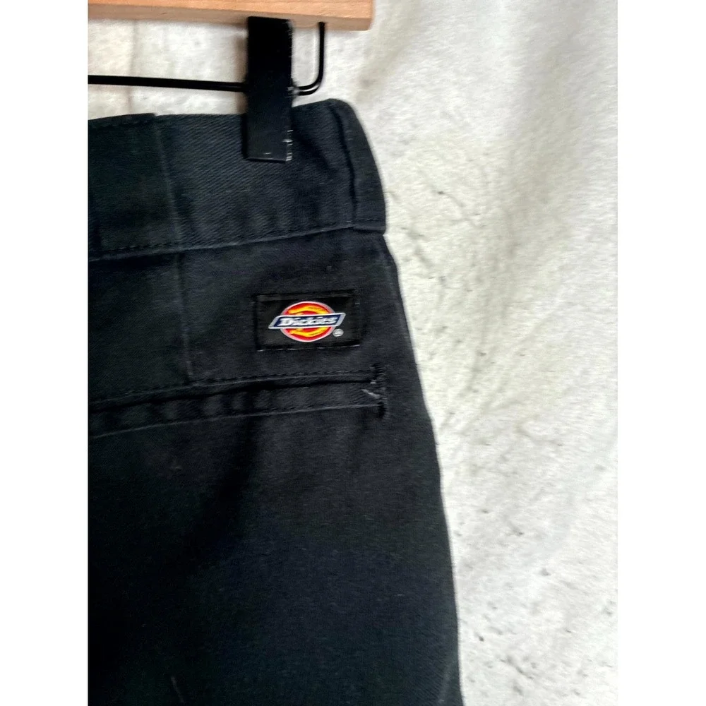 Dickies Flex Pants Men's 30x30 Black Original Fit Slash Pockets Comfort Mid Rise